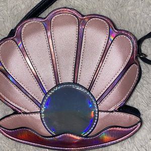 Holographic mermaid purse dollskill